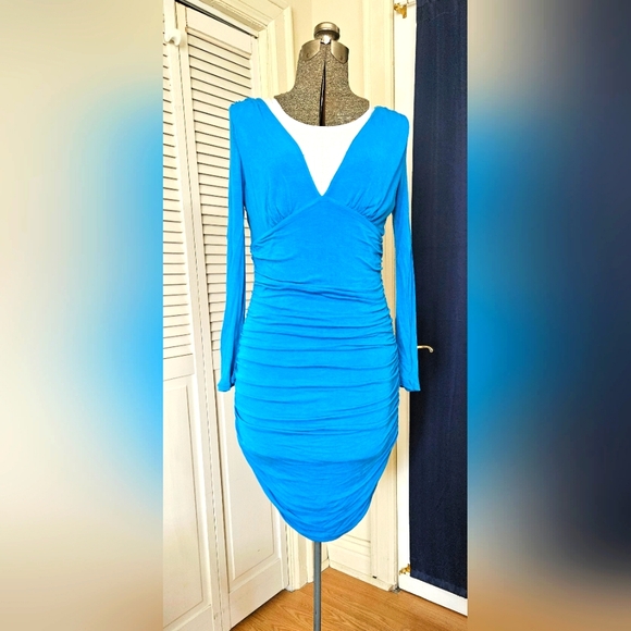 Sexy Turquoise Guess Dress - Picture 2 of 7